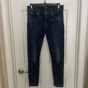 Hudson Krista Ankle Super Skinny Low-Rise Jeans Sz 29 Dark Wash